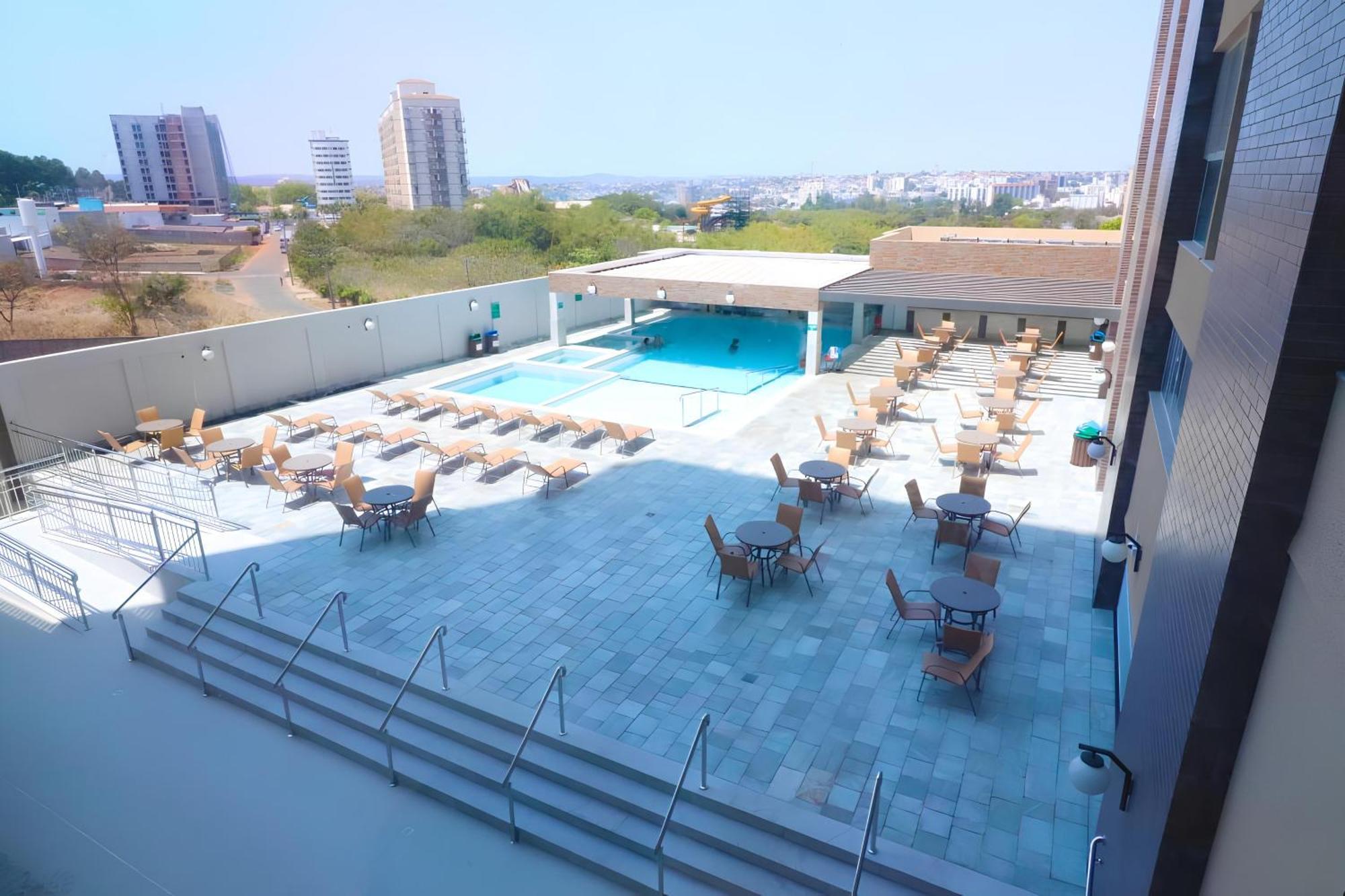 Piazza Diroma Com Acesso Ao Acqua Park Apartment Caldas Novas Exterior photo